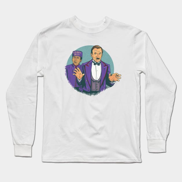 Keep YOur Hands off my Lobby Boy! Long Sleeve T-Shirt by Motski